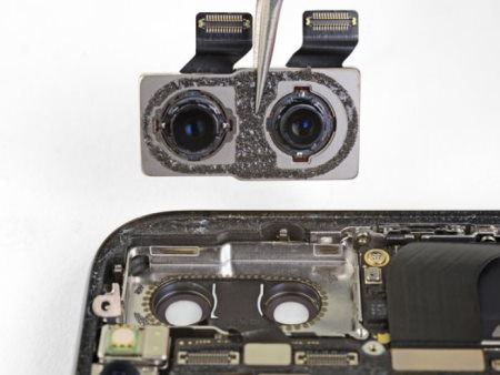 Замена камеры iPhone X